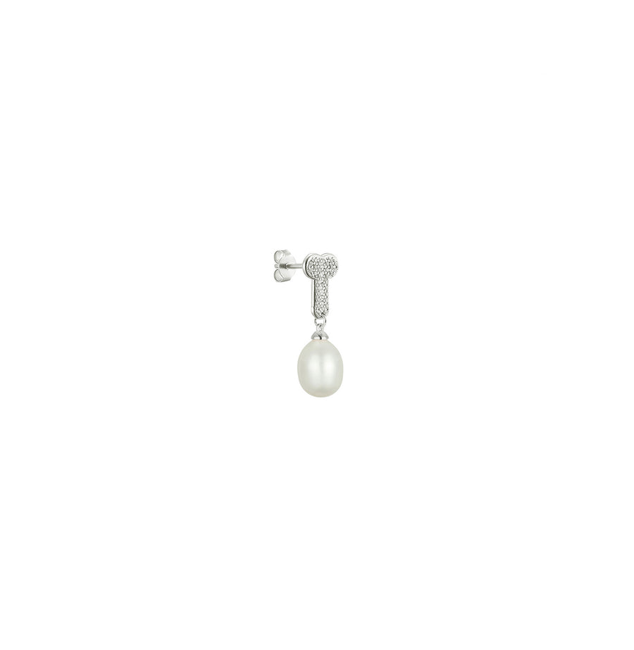 PEARL & PENIS EARRING