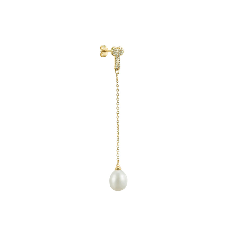 PEARL & PENIS EARRING